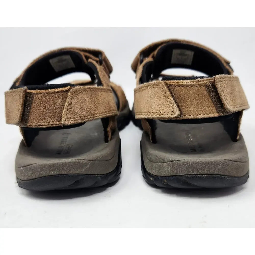 MERRELL MOAB DRIFT Strap Hiking Sandals Mens 9 Brown Sports J24473